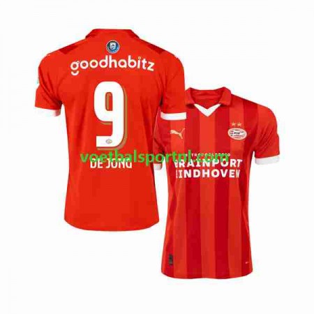 PSV Eindhoven Luuk de Jong 9 Thuis Shirt 2023-24